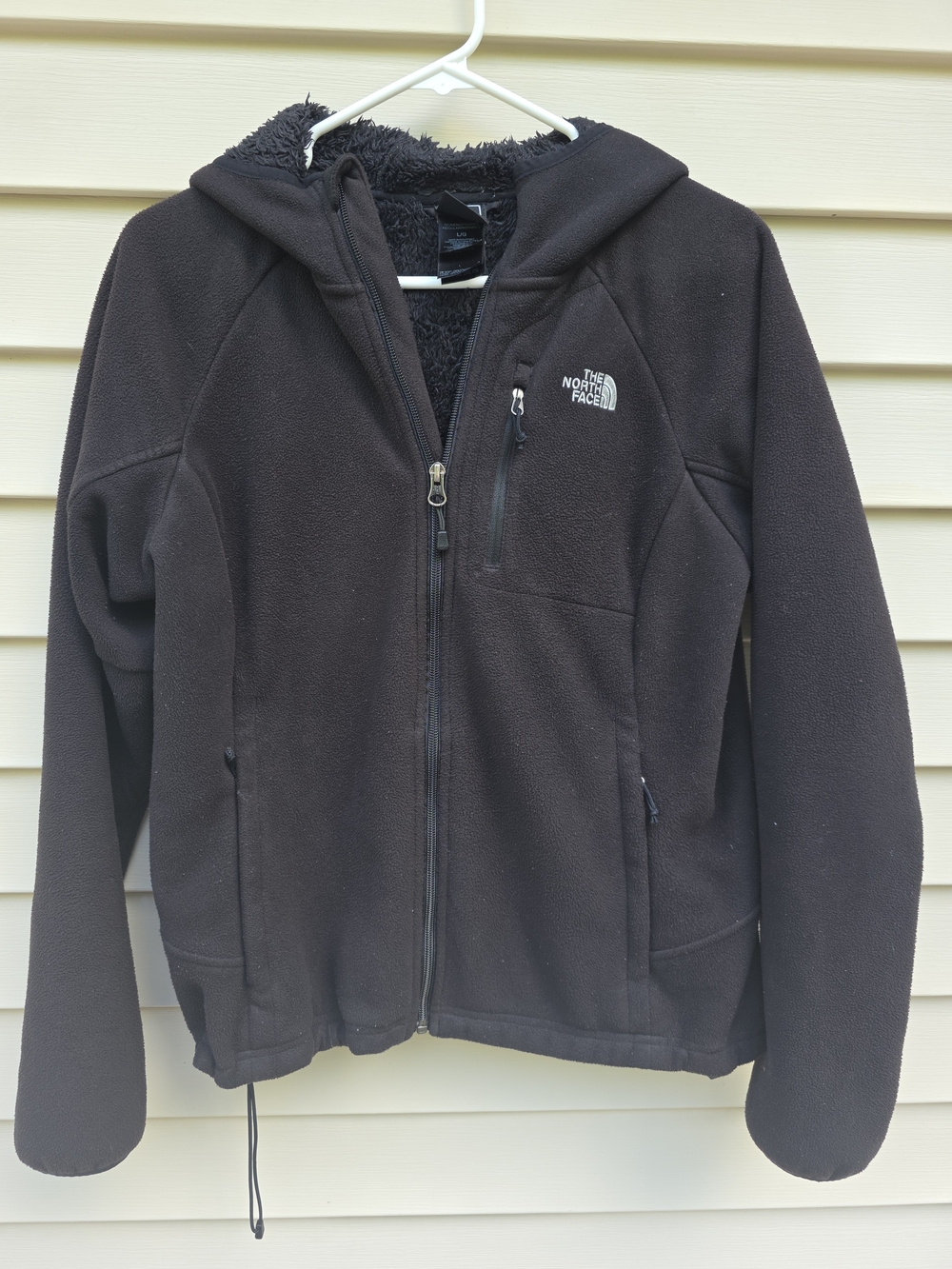 The North Face Womens Black Hooded Apex Coat